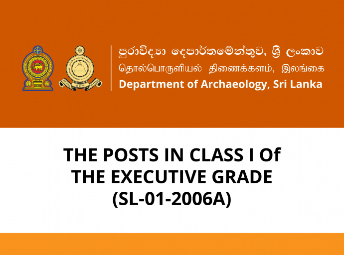 THE POSTS IN CLASS I OF THE EXECUTIVE GRADE (SL-01-2006A) 
