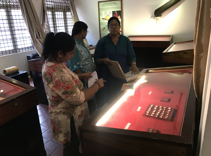 Digitization of Kotte Archeology Museum Coins Begins